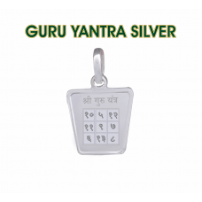 Guru Silver Yantra